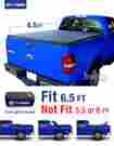 Tg-bc3f1017 04-08 Tyger Auto Tri-fold Tonneau Cover Fits F-150 06-08 Mark Lt 6.5ft 78in Bed