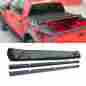 R23304 06-08 Viogi Fit 04-14 F150 Mark Lt 6.5ft Styleside Bed Soft Roll-up Blk Tonneau Cover Clamp-on