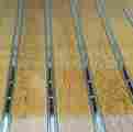 110004-a Mar-k Polished Stainless Bed Strips Chevy 1937 1938 1939 Chevrolet Short Stepside