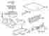 13222467 Lacrosse Regal Gm Buick Genuine 2010-2015 Cargo Net