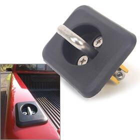 168shop 550752933489 Aluminum Iron Tie Down Anchor Hook For Dodge Ram 1500 2500 3500 Pickup Trucks