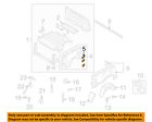 1l5z99286b56aa Up Plate Reinforcement Panel Oem Ford Pick Box- Side