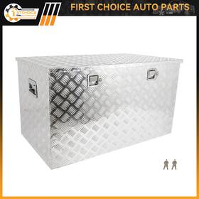 1st183166choice 1stchoice-autoparts Aluminum 44 Inch X 24 X24 Storage Tool Box With 2x Lift Air Rod For Truck Garage Home