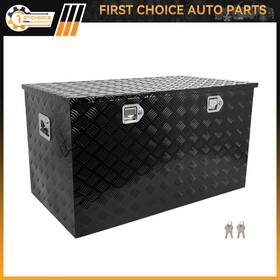 1st183167choice 1stchoice-autoparts Aluminum 44 Inch X 24 X24 Storage Tool Box With 2x Lift Air Rod For Truck Garage Home