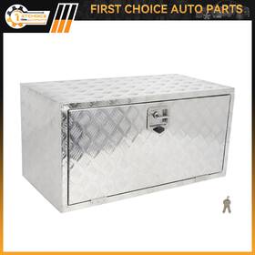 1st183179choice 1stchoice-autoparts 36 Inch X 18 X18 Aluminum Storage Tool Box With 2x Chain For Truck Garage Home Office
