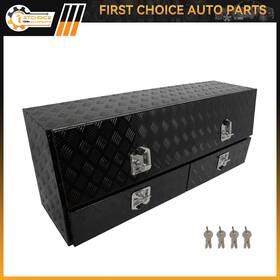 1stchoice-autoparts 1st183185choice Aluminum 60 Inch X13 X21 Storage Tool Box 2x Lifting Air Rod 4x Locks For Rv Pickup