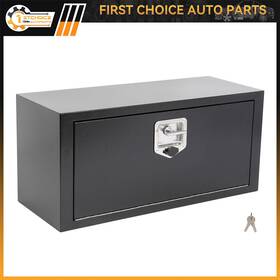 1st183193choice 1stchoice-autoparts Storage Tool Box With 2x Chain Fits Truck Garage Auto Repairing Works 30 Inch X12 X14