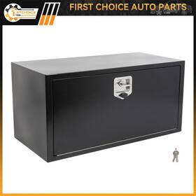 1st183198choice 1stchoice-autoparts Storage Tool Box With 2x Chain Fits Truck Garage Auto Repairing Works 36 Inch X18