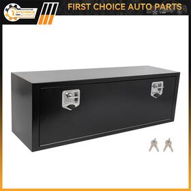 1st183200choice 1stchoice-autoparts Storage Tool Box 2x Chain Lock Fits Truck Home Garage Industrial 48 Inch X14 X16