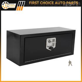 1st183203choice 1stchoice-autoparts 27.75 Inch X10.5 X10 Storage Tool Box With 2x Chain 1x Lock For Truck/garage
