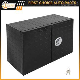 1st183205choice 1stchoice-autoparts Aluminum 36 Inch X18 X24 Storage Tool Box With 2x Chain And Dovetail Lock For Garage Rv