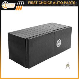 1st183206choice 1stchoice-autoparts Aluminum 48 Inch X18 Storage Tool Box With 2x Chain And Dovetail Lock For Garage Rv