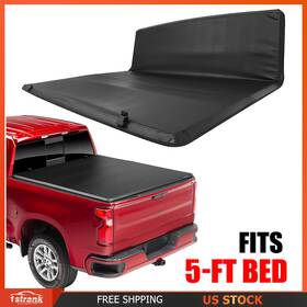 S167t794k28 1strank Autoparts 5ft Bed Tonneau Cover For 2015-2022 Colorado Canyon Soft Tri-fold