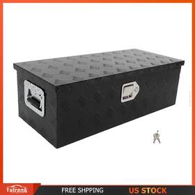 S17649t751k 1strank Autoparts 30 Inch Aluminum Heavy Duty Tool Box For Pickup Atv Truck Bed Trailer Storage