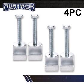 Mmo05099 2014mmotor Fit For Pickup Truck Tool Box Tie Down J Hook Crossover Mounting Clamps 4pcs