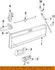 55274842 3500 94-02 Tail Ram Gate-bumper Oem Dodge Chrysler