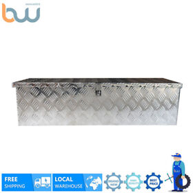 Bw371224th 39inchx13inchx10inch Aluminum For Pickup Truck Trunk Bed Tool Box Trailer Storage With Lock