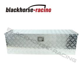 Tl55484 49 Inch Rectangular Aluminum Truck Bed Tool Box For Flatbed Pickup Trailer Rv