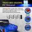 4pair Aftermarket 8pc Accessory Blue Truck Accessories Bed Led Light Kit Pickup