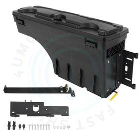 12720074 4umotor Right Truck Bed Storage Tool Box For 20-22 Jeep Wrangler Gladiator Jt 3.6l