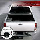 S-tt110 5.0ft Soft Tri-fold Tonneau Cover For 2019-2022 Ford Ranger Short Truck Bed