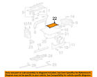 58299aa010 Toyota Interior-rear-cargo Oem 07-14 Net Camry