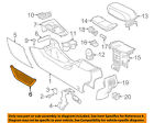 5rs14lu5aa Mopar Jeep Chrysler Oem 14-16
