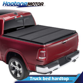 02eth2004bk6 6.5ft Standard Short Bed Hard Tri-fold Tonneau Cover Fit For 14-21 Toyota Tundra