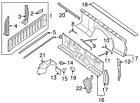 76997-zr30a Nissan Genuine Titan Upper