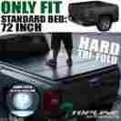 Tltc-s1082-6-tfh-jr 82-93 Topline Autopart Tri-fold Hard Tonneau Cover Trunk Lid Jr S10 S15 Sonoma Reg Ext 6 72 Bed Trunk-lids-folding-kit-heavy-duty-abs-cover-frame
