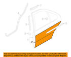 821535m030 Nissan Oem 00-06 Sentra-door Outer Panel Left