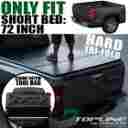 Tltc-rang93-6-tfh 83-11 Topline Autopart Tri-fold Hard Tonneau Cover Tool Bag Ford Ranger 94 Mazda B-series 6 Bed Trunk-lids-folding-kit-heavy-duty-abs-cover-frame