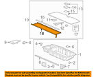 84522szaa02 Honda Oem 14-15 Pilot Interior-rear-cargo