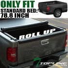 Tltc-c1088-6.5-fru 88-00 Topline Autopart Lo-roll Soft Tonneau Cover Chevy C10 C K Silverado Std Ext Cab 6.5 Ft Bed