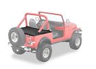90005 Bestop Cj7 Crush Black Jeep Deck Cover Duster Wrangler 80-91