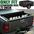 Tltc-dak97-6.5-fru 97-03 Topline Autopart Lo-roll Soft Tonneau Cover 04 Dodge Dakota Regular Club Cab 6.5 Ft 78 Bed Truck-bed-rubber-seal-heavy-duty-cover-kit-frame