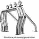 9809560tsc Go Rhino Roll Bar Truck Bed Mount Steel Chrome Ford Kit 887753064998