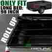 Tltc-f25008-8-hss 99-16 Topline Autopart Snap-on Tonneau Cover Ford F250 F350 F450 Super Duty Sd 8 Ft 96 Long Bed Truck-bed-rubber-seal-heavy-duty-cover-kit-frame
