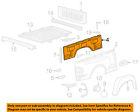 9l3z8327864a Ford Oem F-150 Front Side Panels-pick Up Box-inner Panel Right