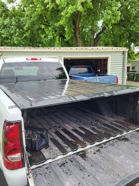 12219 Access Cover Roll Up Tonneau Silverado / Sierra 6.5ft Composite Bed