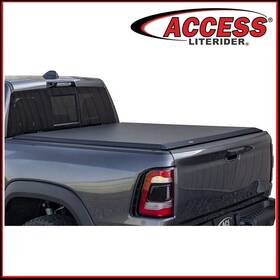 35319 Access Cover Literider Soft Rollup For 22-25 Toyota Tundra 5ft7 Inch Bed With Deckrail