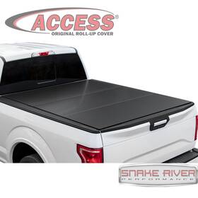 B1030019 Access Cover Lomax Tri Fold Hard Tonneau Matte For 17-25 Nissan Titan 5.5ft Bed