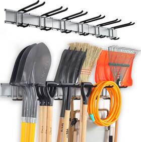 Ak806 Aking Ace Wall Mount Tool Storage Rack Heavy Duty Garage Organizer 48inch Grey