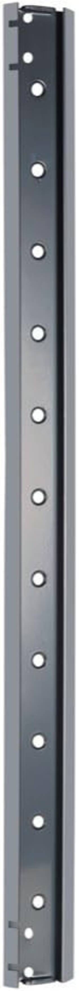 450036-02 Allspace 26-inch Top Track Bar For Pegboard Wall Mount System 26 Inch Silver