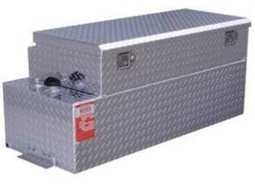Aux42cbr9 Aluminum Tank Industries Inc. Dot 42 Gal Rectangle Auxiliary Tank/toolbox