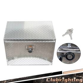 Cb4714553 Antoc Tool Silver 24 Inch X17 X18 Aluminum Box With Lock And Keys For Pickup Truck Trailer