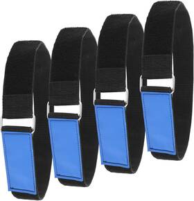 Fdsf15156 Aoheke Ladder Rack Tie Down Straps Reusable Adjustable With Nylon Hook Blue
