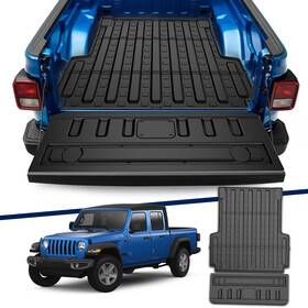 Ct-je-007-zh-1 Aomsazto Ct-je-007-zh-1%aom Jeep Gladiator 2020-2026 Bed Mat Tailgate Liner Tpe