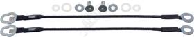 141863 Apdty Tailgate Cable Pair Left And Right 2004-2006 Toyota Tundra Double Cab