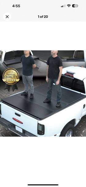 App16662359s App Autoparts Hard Tri-fold Truck Bed Tonneau Cover For 2004-2020 Ford F-150 F150 5.5 Ft